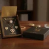 Heart-shape-locket-jewelry set With Jewlery box