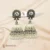 Oxidized Silver white-pearl color jhumka for women and girls for party wear new collection 2026