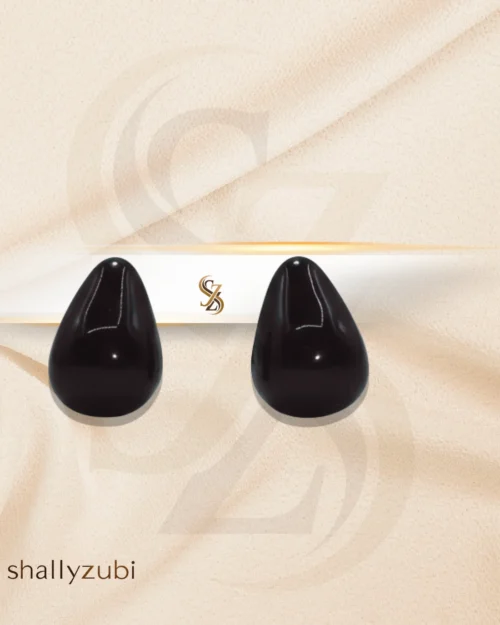 Black Jade Grop Earrings