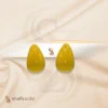 Yellow Jade Grop Earrings