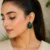 Green Jadewater drop Earrings